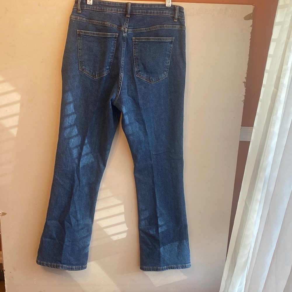 Michael Kors Dark Blue Boot Cut Jeans - Picture 5 of 15